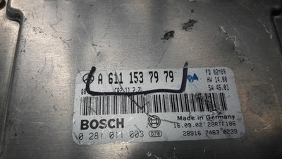 A6111537979 бортовий комп'ютер mercedes w203 2.2 cdi фото №1