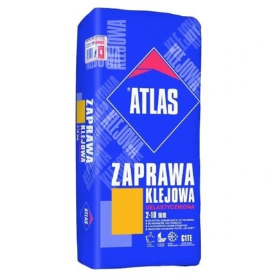 ZAPRAWA KLEJOWA UELASTYCZNION DO PŁYTEK ATLAS 25KG