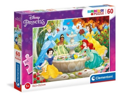 Puzzle 60 el. Disney Princess Clementoni