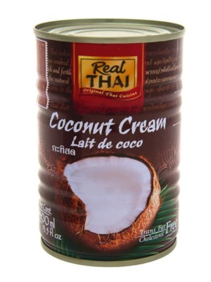 Śmietanka kokosowa, coconut cream 400ml Real Thai