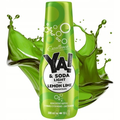 YA!&SODA - LIGHT - CYTRYNA LIMONKA 500ml