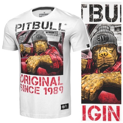 Koszulka T-shirt męski PitBull PIT BULL Drive r.XL