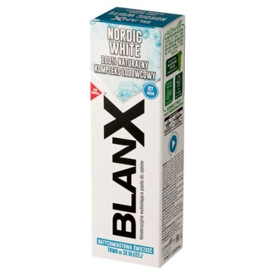 Pasta wybielająca BlanX Nordic White 75 ml