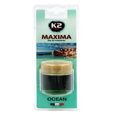 Odświeżacz Powietrza w Żelu K2 Maxima Ocean 50ml