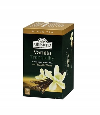 Ahmad Tea Vanilla Tranquillity herbata 20 torebek