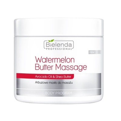 Bielenda Professional Watermelon Butter Massage arbuzowe masło do masażu 50