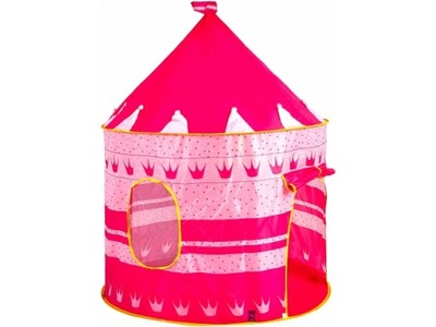 Namiot dla dzieci zamek różowy 135x105 cm
