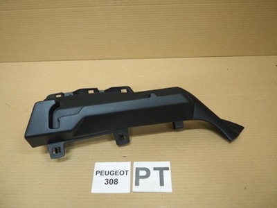 Накладка напрямна шторка правий задня peugeot 308 фото №1