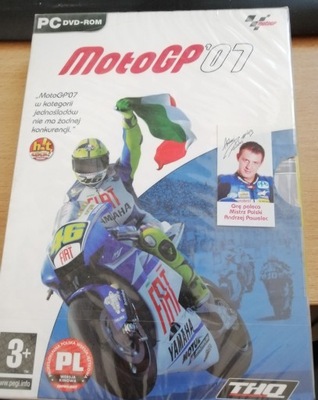 GRA MOTOGP 07 PREMIEROWE BOX PL PC