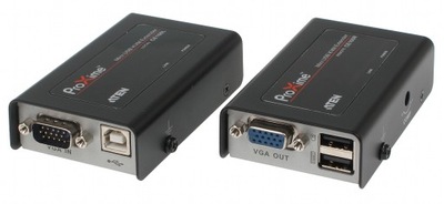 Extender VGA + USB po skrętce CE100 Aten