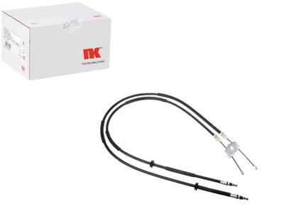 Трос тормоза ручного ford задняя fiesta fusion 95- фото №1