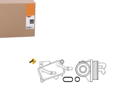 Радиатор масла [nrf] фото №1