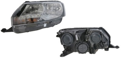 Фара лампа лівий skoda rapid 17- valeo фото №1