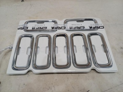 Хромированные накладки na решетка jeep renegade 735599127 фото №1