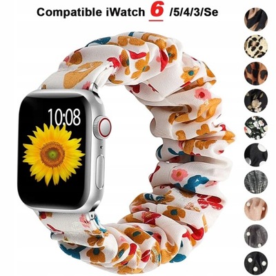 Apple Watch 1 2 3 4 5 6 7 SE Pasek Scrunchie
