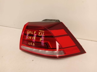 Лампа правая задняя vw golf vii 17-20 led фото №1
