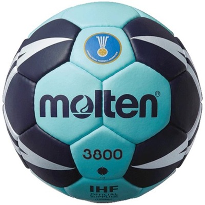 Piłka ręczna Molten H3X3800 CN rozm.3 niebieska IHF R. 3