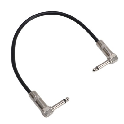 Kabel pedału efektów Kątowy kabel z wtyczką 6,35 mm Złącze audio YU