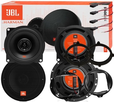 JBL ALTAVOCES 4 PIEZAS PARA AUDI A3 8L PARTE DELANTERA + PARTE TRASERA DISTANCIAS JUEGO  