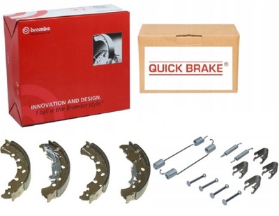 Тормозные колодки+ пружины fiat punto qubo kia sorento ii фото №1