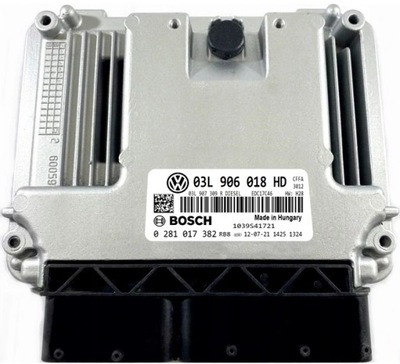 COMPUTADOR VW EOS CFFA 2.0 03L906018HD 0281017382  