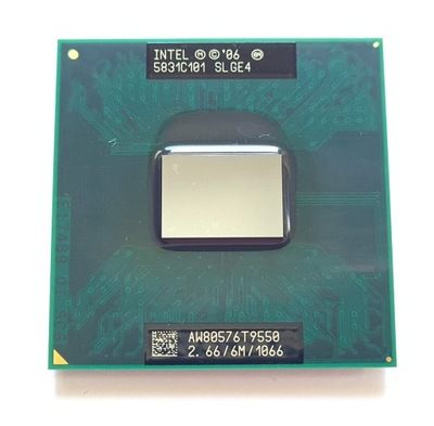 CPU INTEL CORE 2 DUO T9550 SLGE4 2.66 GHz 6MB 1066