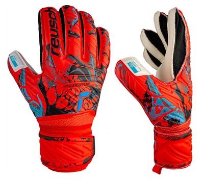 Reusch Rękawice Bramkarskie ATTRAKT Grip Finger Support USZTYWNIENIA red 9