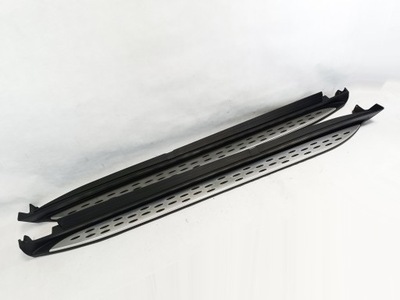 Молдинг поріг ліва + права комплект mercedes x166 gl gls підсвічена фото №1