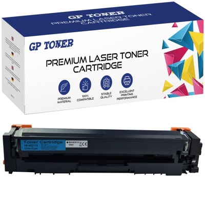 Toner do HP Color LaserJet Pro MFP M282nw M283fdw M255dw M255nw NIEBIESKI