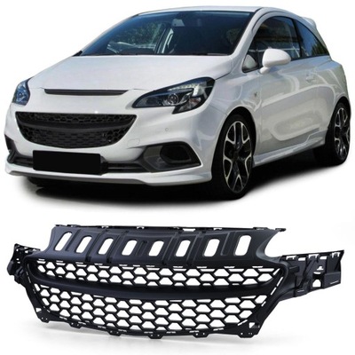 PRIEKINĖ JUODA GAUBTAS AUŠINTUVO VXR LOOK : OPLA / VAUXHALL CORSA E 14-19 