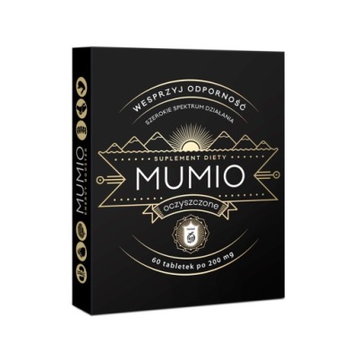 Nami Mumio Oczyszczone Shilajit 60 tabletek