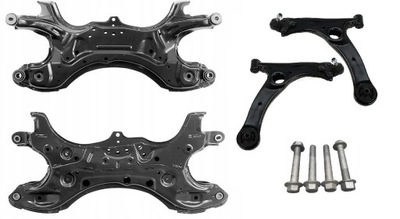 Рама підрамник важелі болти toyota avensis t25 03- фото №1