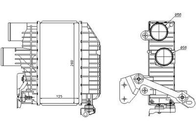 Nissens интеркулер toyota avensis avensis verso c фото №1