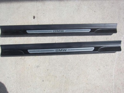 Bmw e46 coupe накладки внутрішнє порогові накладки фото №1