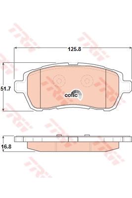 КОЛОДКИ ТОРМОЗНЫЕ ПЕРЕД FORD FIESTA 08- Z ДАТЧИКОМ