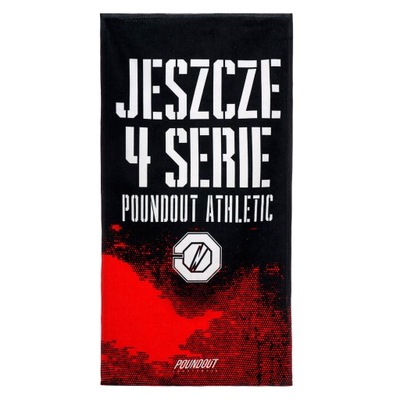 Ręcznik na siłownię frotte JESZCZE 4 SERIE 35 x 70