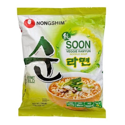 Makaron instant Soon Veggie Ramyun marki Nongshim 112g