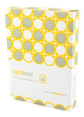 Papier biurowy Optitext format A4 80g 500 arkuszy klasa C KSERO