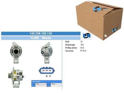 ALTERNADOR MAZDA 100A ALTERNADOR BV PSH  