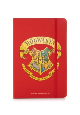Notes A5 96k w linie Harry Potter Herb Hogwartu
