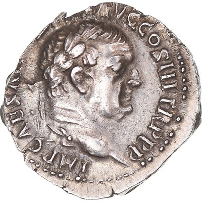 Moneta, Vespasian, Denarius, 71, Ephesos, AU(55-58