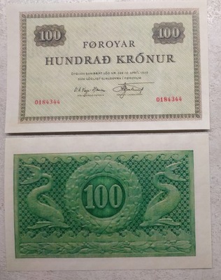 2079 - Wyspy Owcze 100 koron 1940 Wyspy Farerskie
