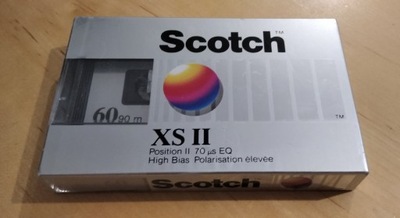 Kaseta magnetofonowa Scotch XS II 60 NOWA!