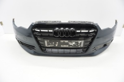 Audi a6 c7 бампер перед передний lx5n фото №1