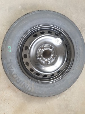 RENAULT SCENIC III MEGANE III WHEEL SPACE-SAVING WHEEL SPACE-SAVING TIRE 5X114,3  