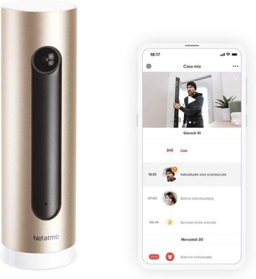 NETATMO INTELIGENTNA KAMERA DO MONITORINGU 107032
