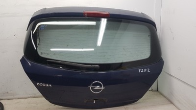 Opel corsa d кришка багажника задня bgażnika 720z фото №1