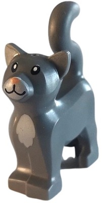 Lego 13786pb09 zwierzę kot kotek c. szary 1 szt N