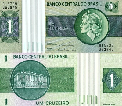 # BRAZYLIA - 1 CRUZEIRO - 1980 - P-191Ac UNC