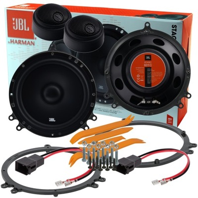 JBL STAGE ALTAVOCES AUDI A6 C6 TT 8N PARTE DELANTERA DISTANCIAS  